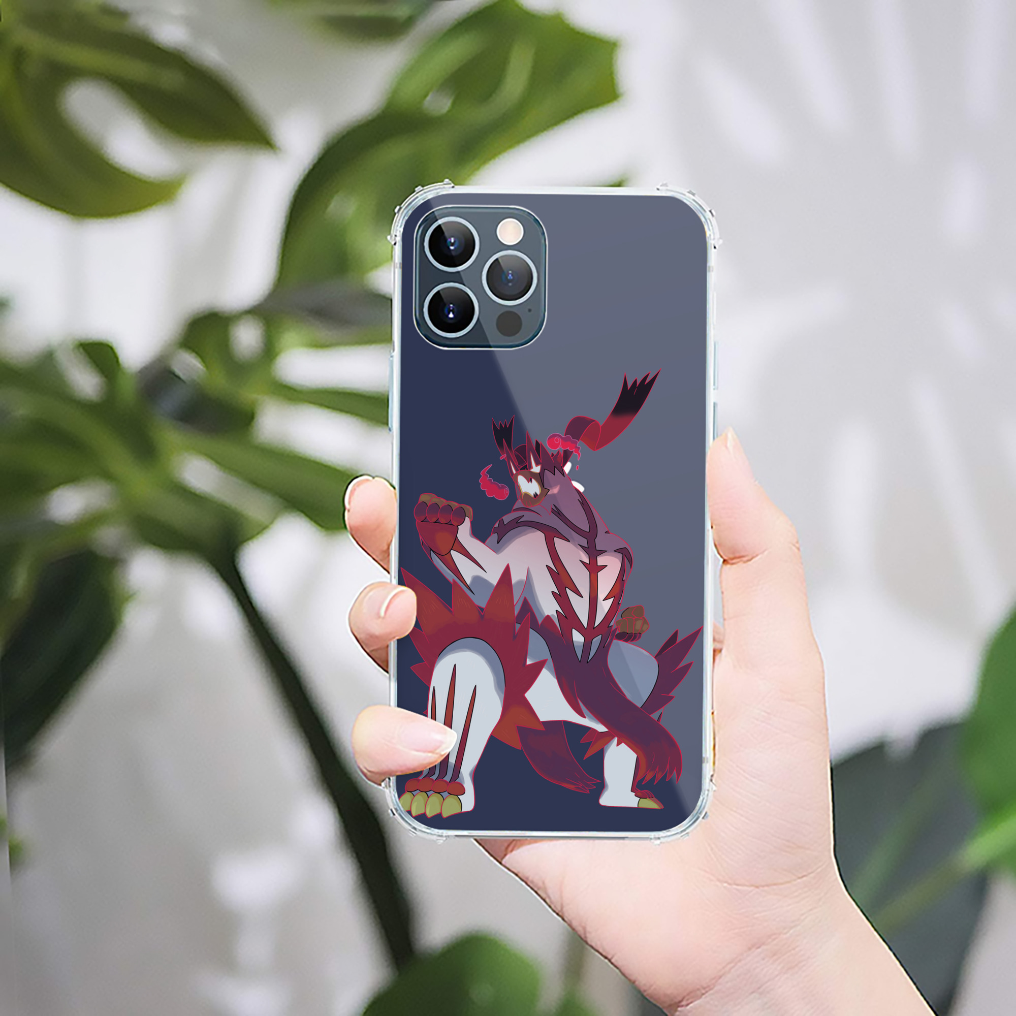 （画像用） ポケットモンスター Pokémon 【iPhone 12シリーズ対応】透明スマホケース（クリアソフトケース）